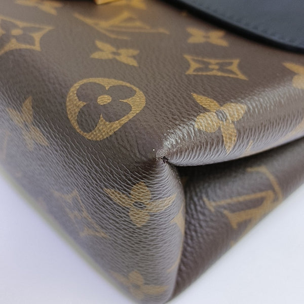LOCKY BB Monogram Coated Canvas Brown