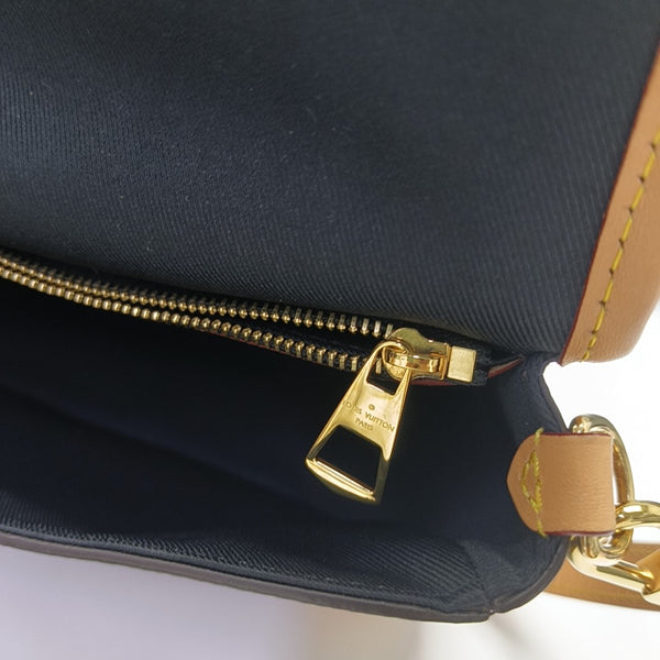 DIANE Monogram Coated Canvas Brown