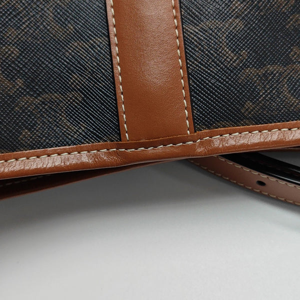 TRIOMPHE CANVAS Small Coated Canvas Brown