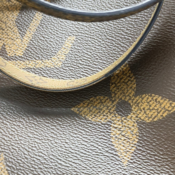 ONTHEGO GM Monogram Coated Canvas Brown