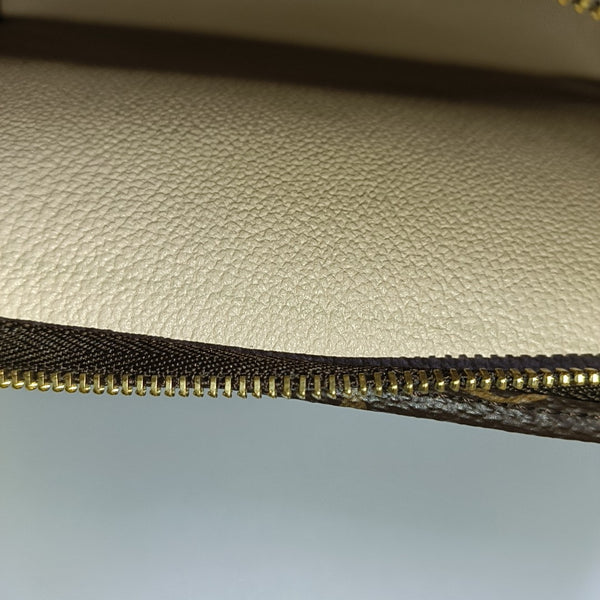 TOILET POCKET 26 Monogram Coated Canvas Brown
