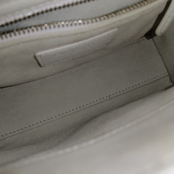 Lady Dior Mini Cannage Lambskin White