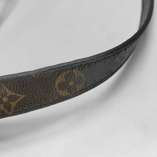MONTAIGNE Monogram Coated Canvas Brown