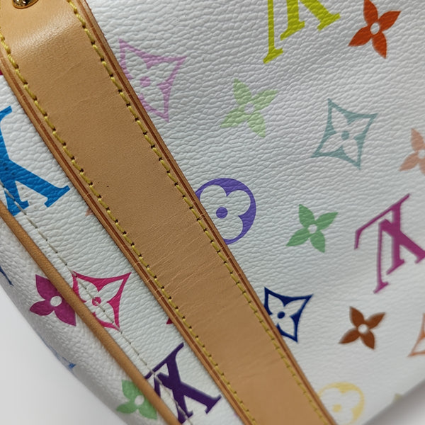 LV × TM PRISCILLA Monogram Coated Canvas White
