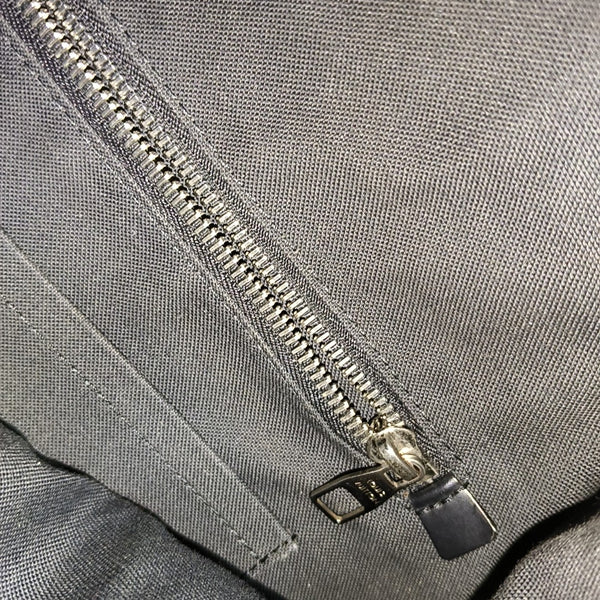CHRISTOPHER MM Coated Canvas Gray
