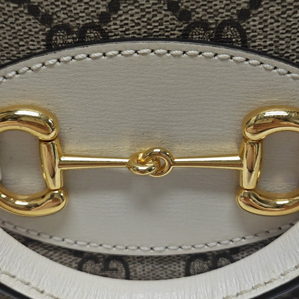 Horsebit 1955 Mini Coated Canvas Beige