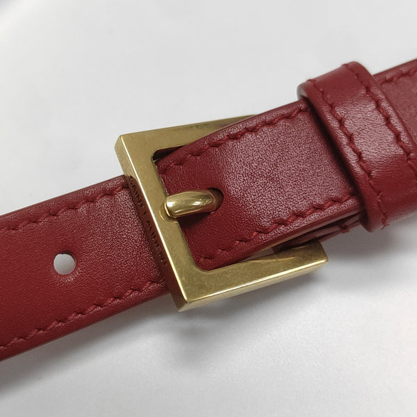 SOLFERINO Medium Calfskin Red
