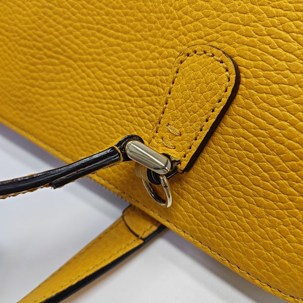 Calfskin Tote Bag Yellow