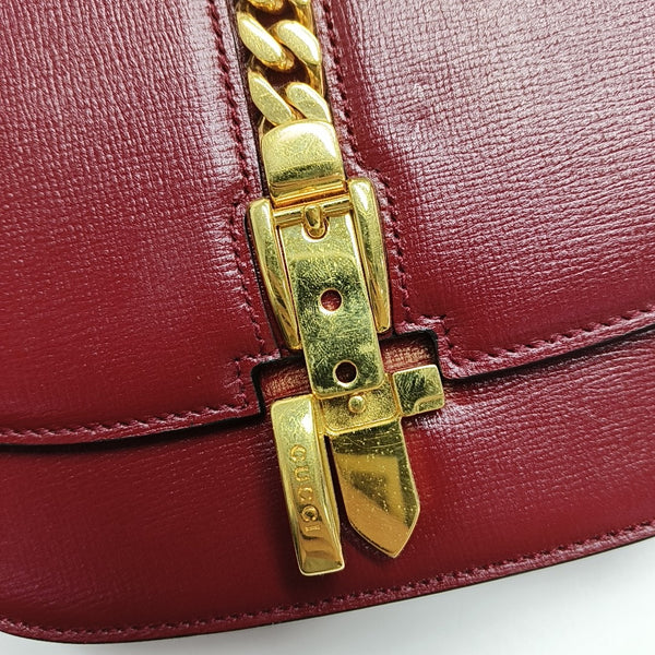 Sylvie 1969 Mini Calfskin Red