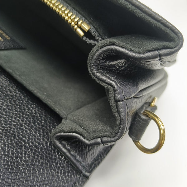MÉTIS EAST WEST Monogram Calfskin Black