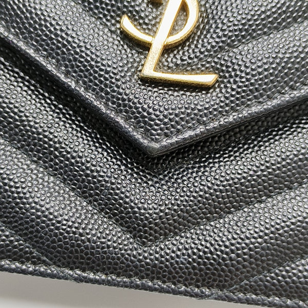 MONOGRAM WOC Chevron Calfskin Black