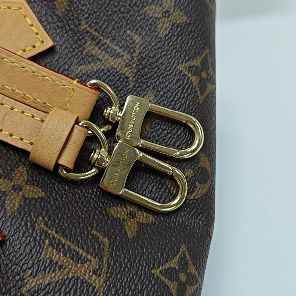 SPEEDY Nano Monogram Coated Canvas Brown