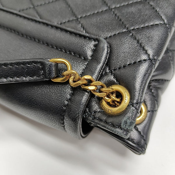 NOLITA Mini Quilted Lambskin Black