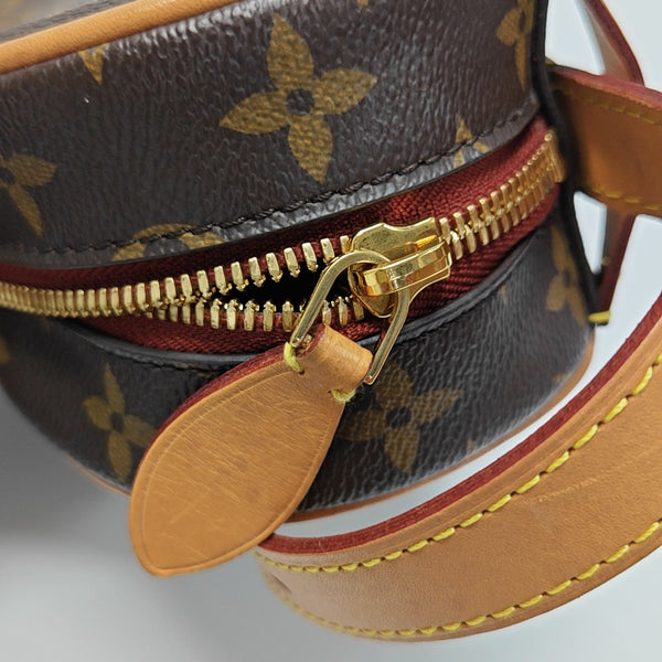 GAME ON Monogram Coated Canvas Brown