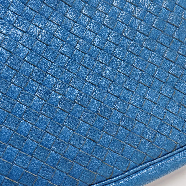 Calfskin Shoulder Bag Blue