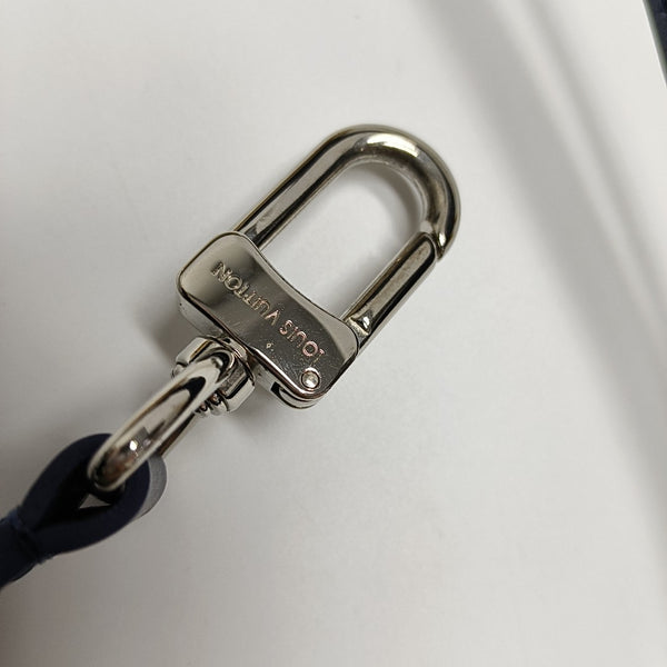 KEEPALL Nano Monogram Coated Canvas Blue