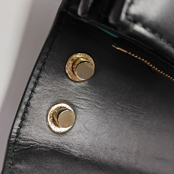 SERPENTI FOREVER Medium Calfskin Black