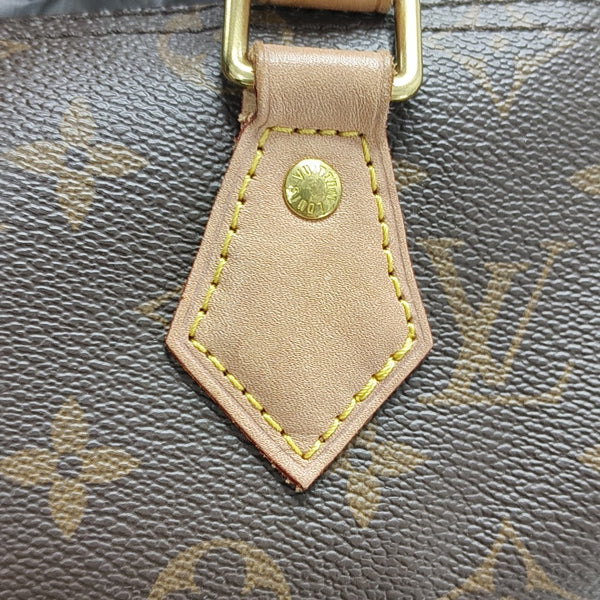 SPEEDY 25 Monogram Coated Canvas Brown