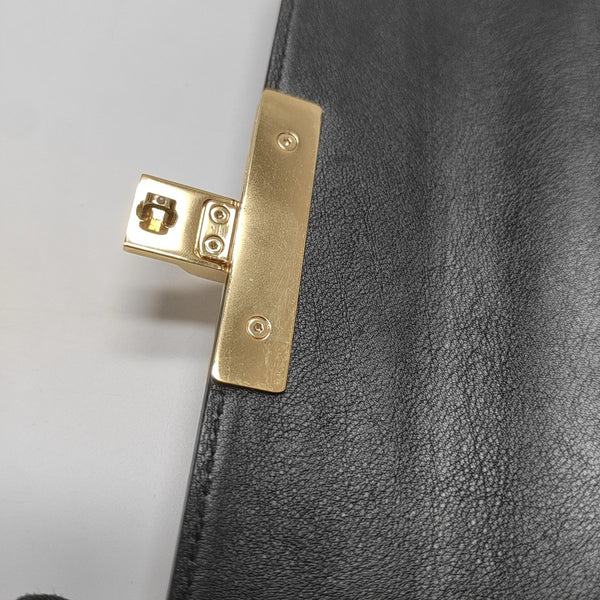 Padlock Mini Monogram Coated Canvas Beige
