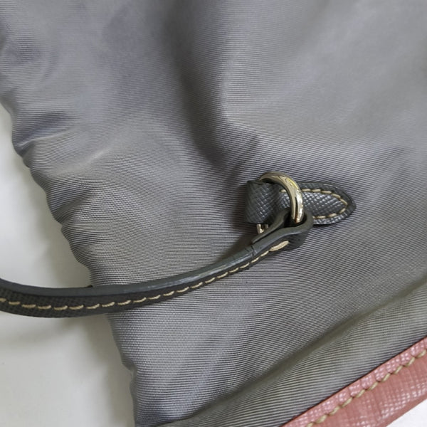 Vitello Phenix Tote Nylon Gray