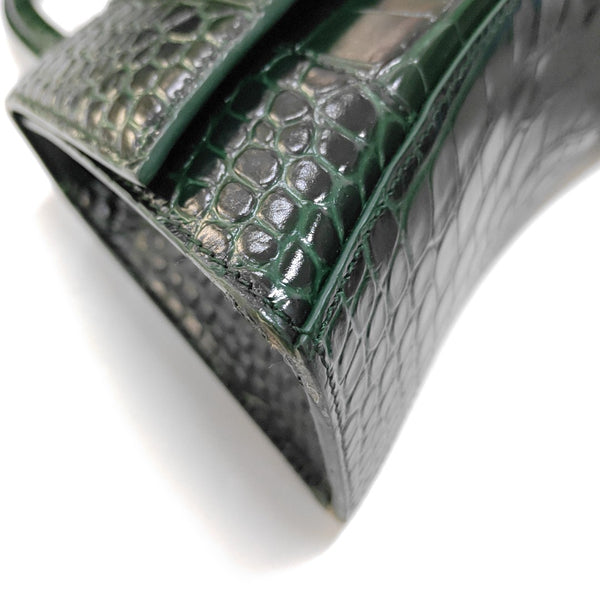 Hourglass S Calfskin Green