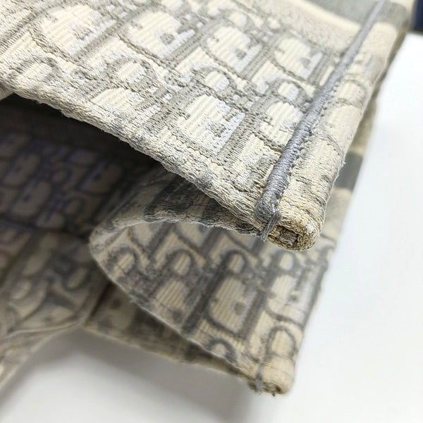 Book Tote Medium Oblique Canvas Gray