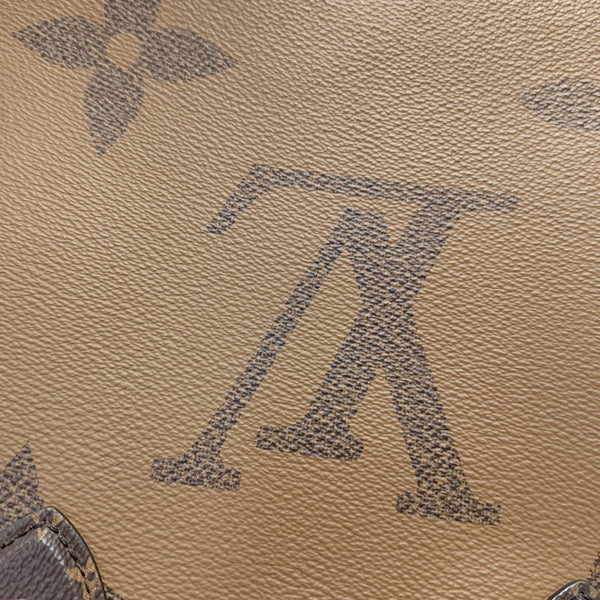 ONTHEGO MM Monogram Coated Canvas Brown