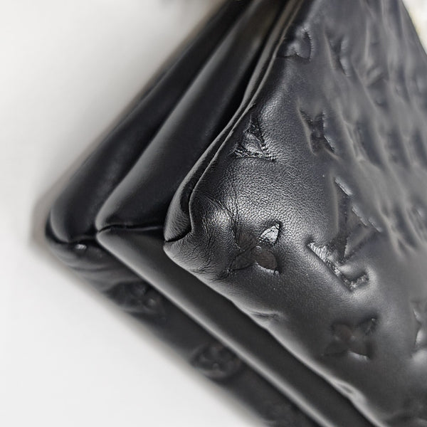 COUSSIN PM Lambskin Black