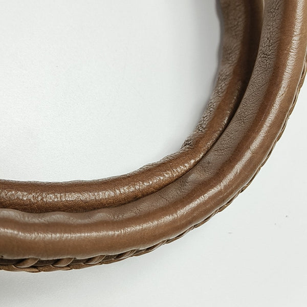 Canvas Top Handle Bag Brown