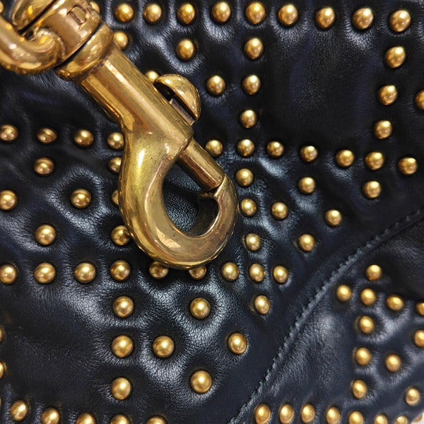 Authenticated pre-owned Lady Dior Medium Cannage Calfskin Black - Tote Bag at Looply
