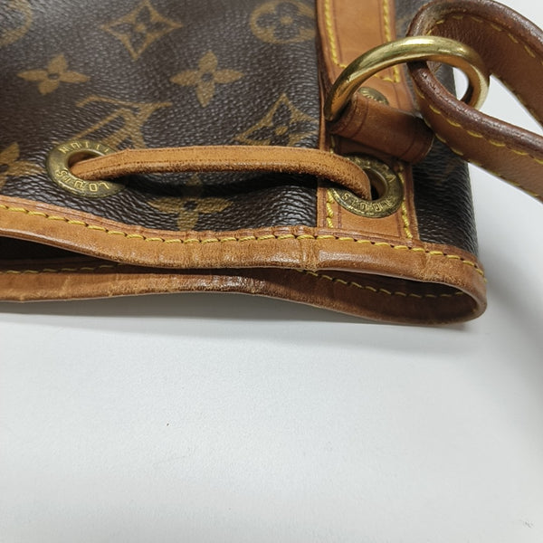 NÉONOÉ PM Monogram Coated Canvas Brown