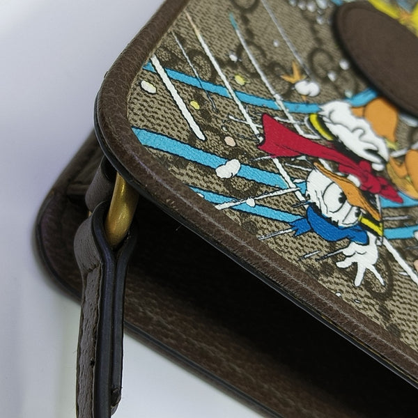 Disney X Gucci Monogram Coated Canvas Beige