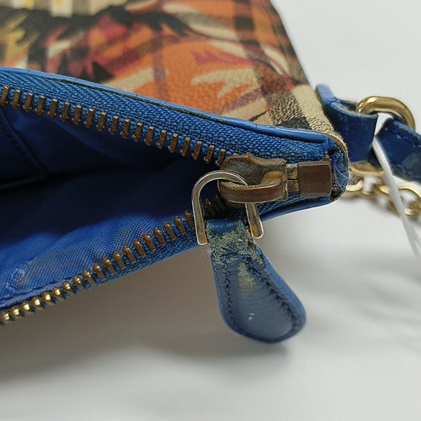 Coated Canvas Shoulder Bag Multicolor