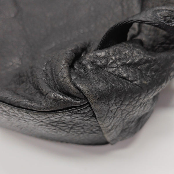 Leather Backpack Black