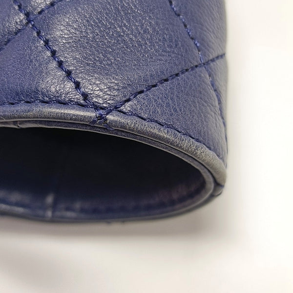 Quilted Calfskin Blue