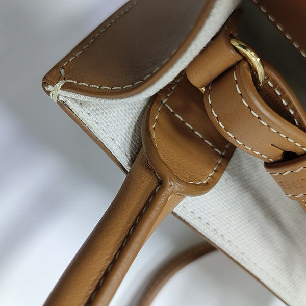 CABAS CELINE Mini Canvas White