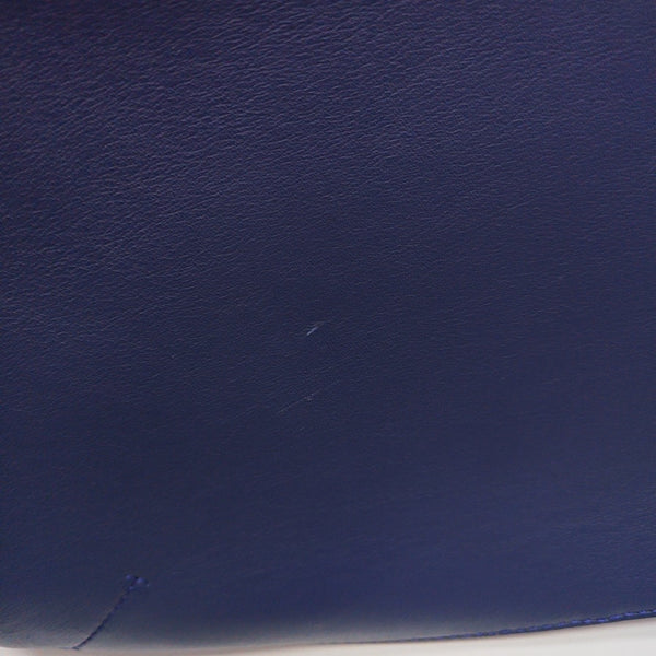 Canvas Top Handle Bag Blue
