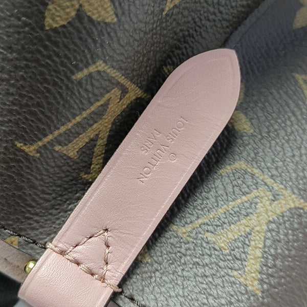 NÉONOÉ MM Monogram Coated Canvas Brown