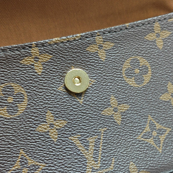 IVY Monogram Coated Canvas Brown