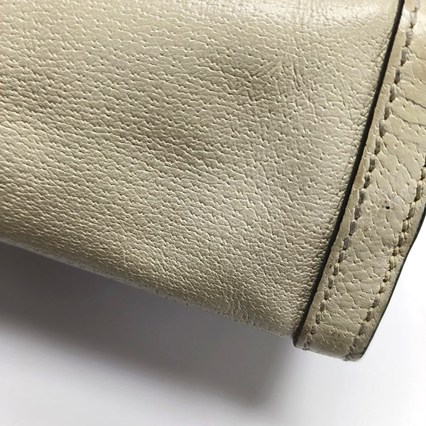Ophidia Small Calfskin White