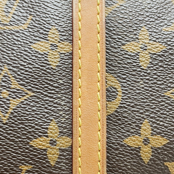 PAPILLON Monogram Coated Canvas Brown
