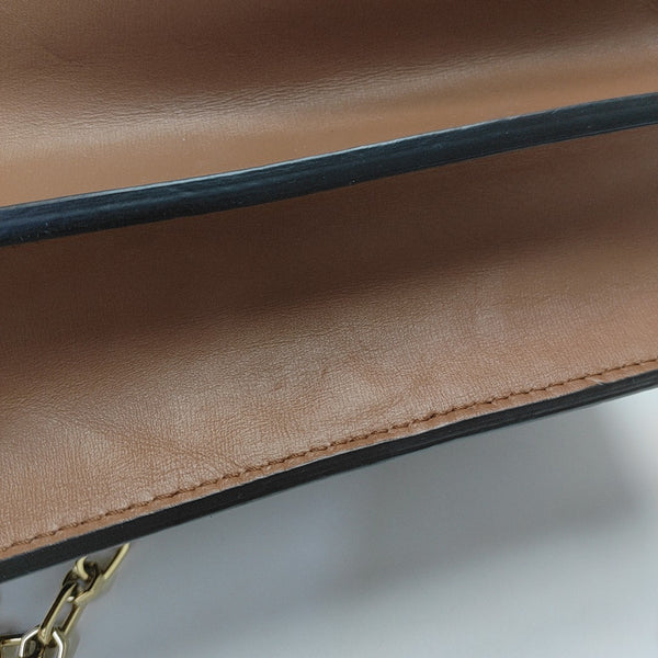 DAUPHINE MM Monogram Coated Canvas Brown