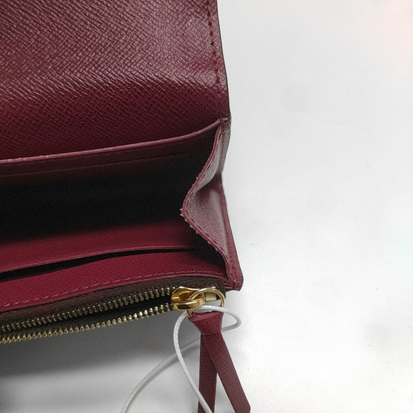 VICTORINE Monogram Coated Canvas Brown Wallet