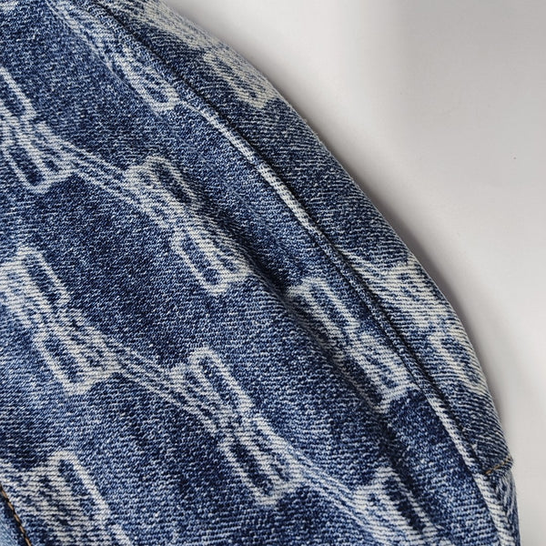 Le Cagole Mini Denim Blue