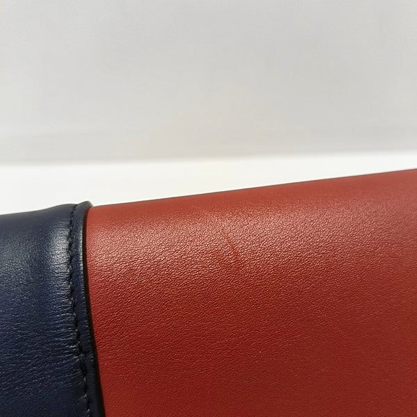 Authenticated pre-owned FRAME Medium Calfskin Blue - Shoulder Bag at Looply