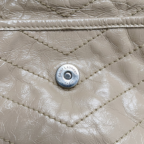 NIKI Medium Chevron Calfskin Pink