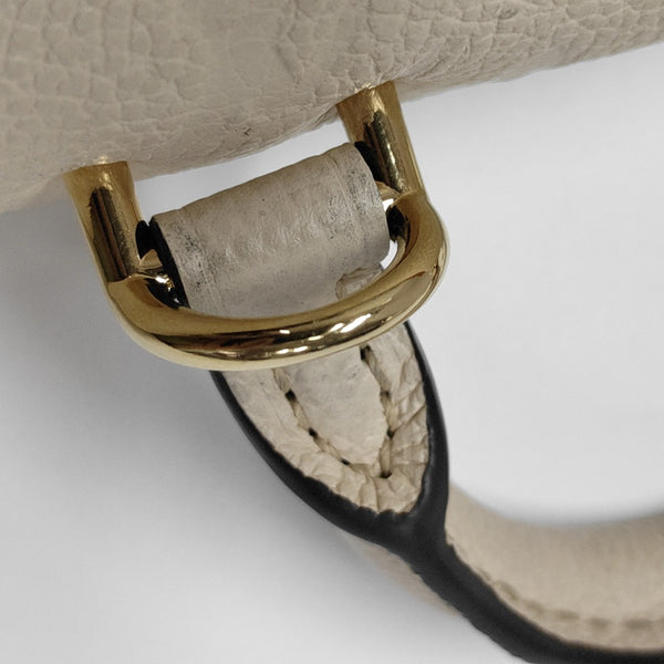 NANO MADELEINE Nano Monogram Calfskin Beige