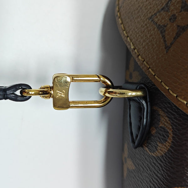 CAMERA BOX Monogram Coated Canvas Brown