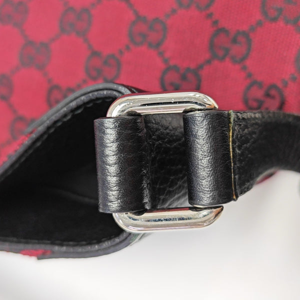 Monogram Canvas Top Handle Bag Red