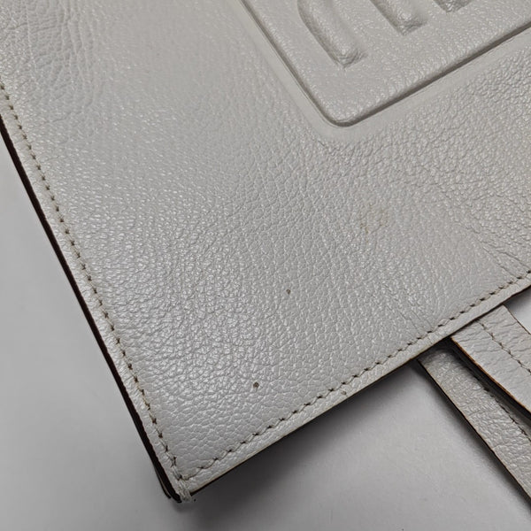 Calfskin Tote Bag White